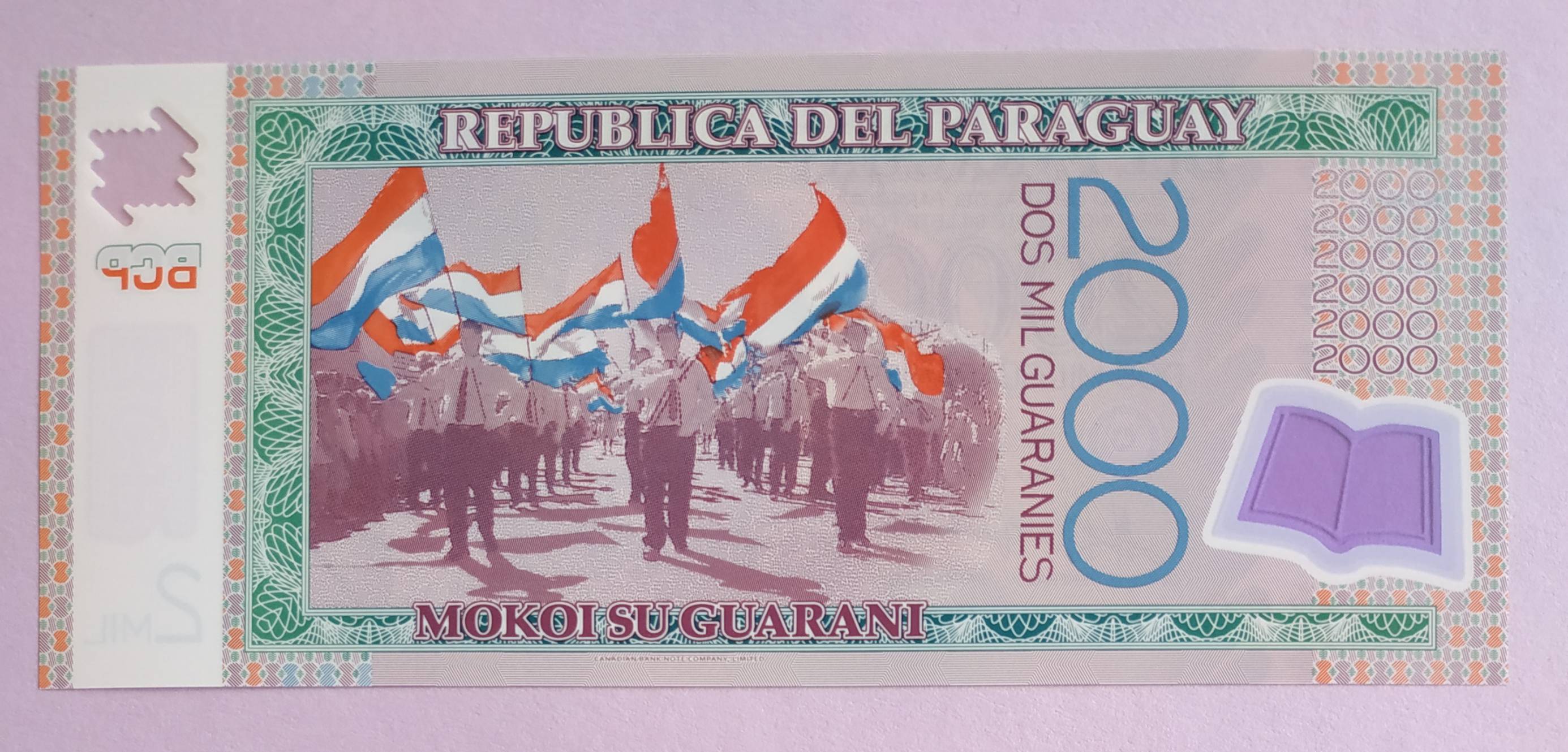 Paraguay Guaranies M P C Unc Polymer