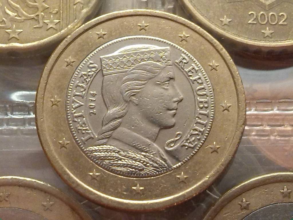 Piece De 1 Euro Republika Latvijas 2014 Prix Latvija 1 euro 2014 (644) | 24268573