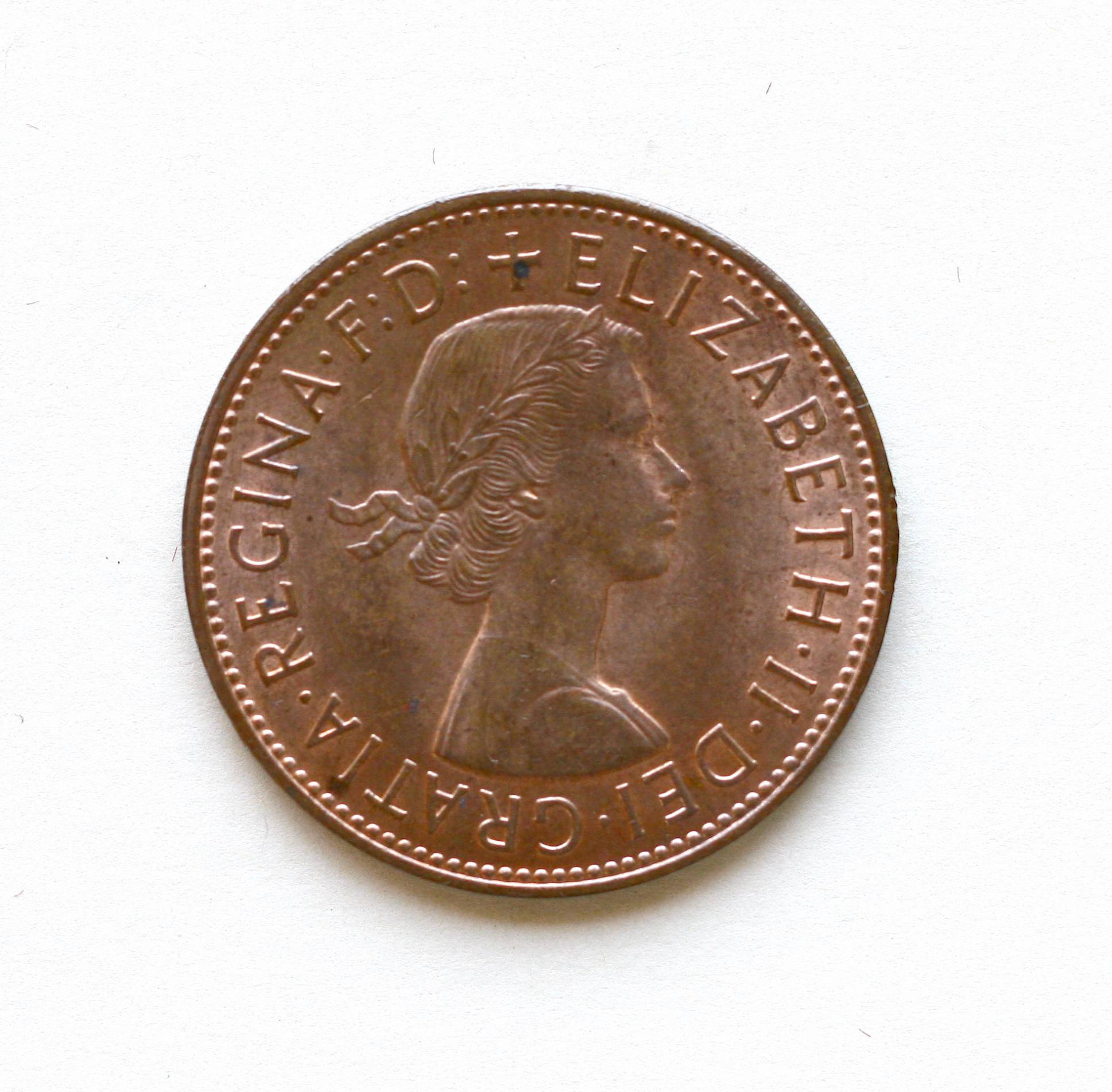  uk25 anglija 1 one penny 1967 m elizabeth ii 20430611