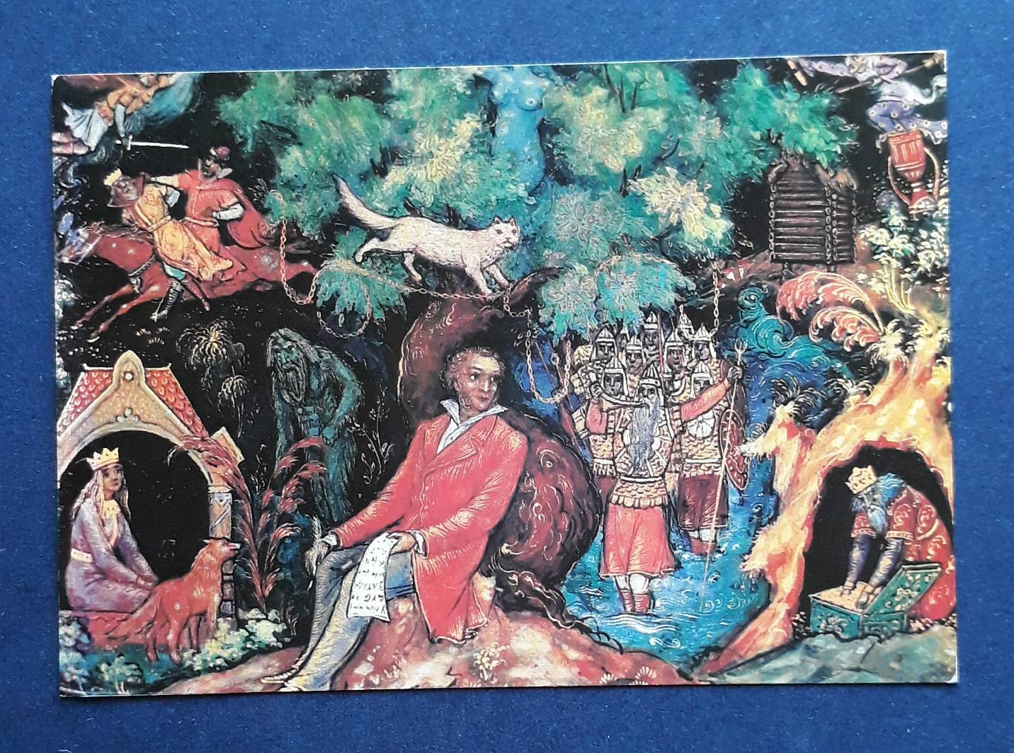 буторин шкатулка у лукоморья дуб зеленый. палех пушкин. пушкин сказки палех]. сказки пушкина палех. сказки пушкина палех.