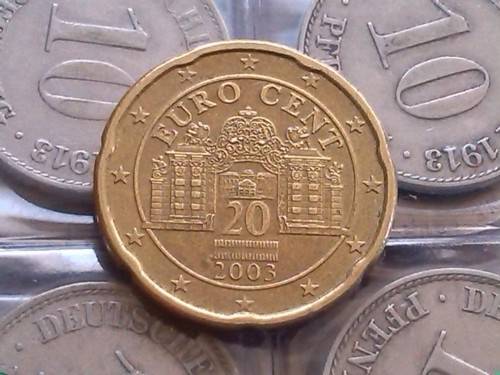 2008 20 euro cent austria